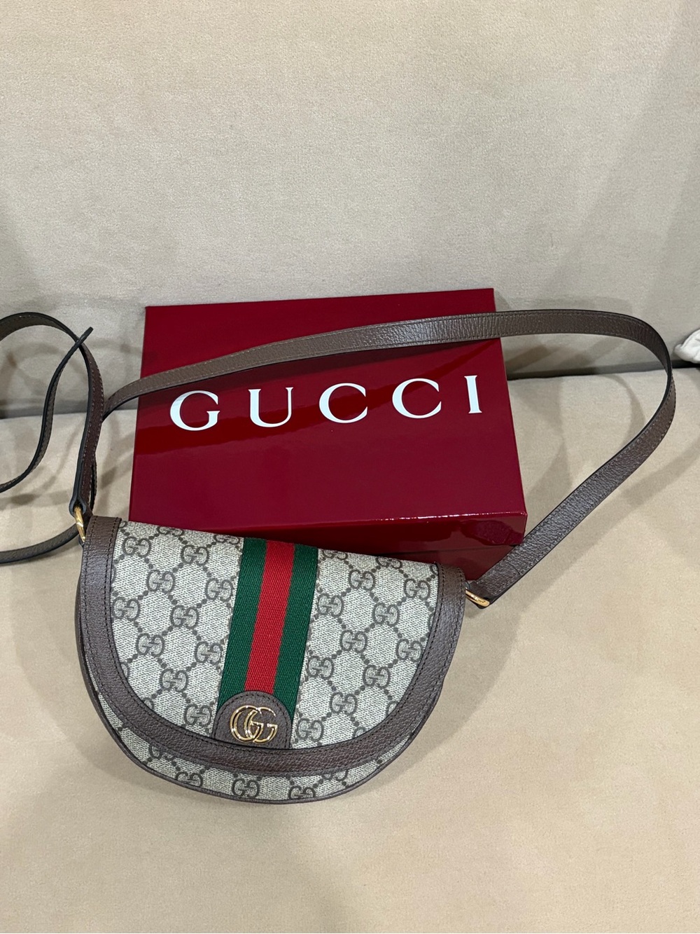 Gucci Mini Ophidia Flap Bag - Picture 4 of 16